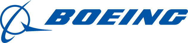The Boeing logo.