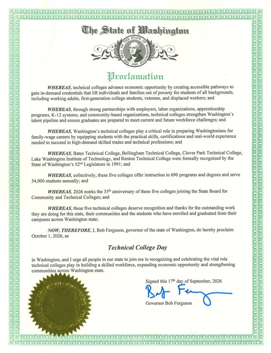 Technical College Day Proclamation
