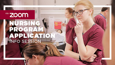 Nursing Zoom information banner